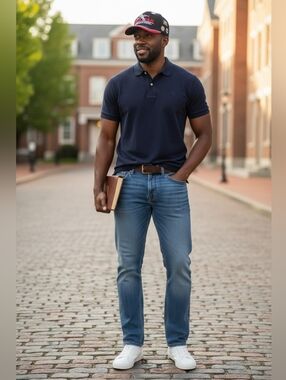 CAF Retail Squadron Black and Red Hat